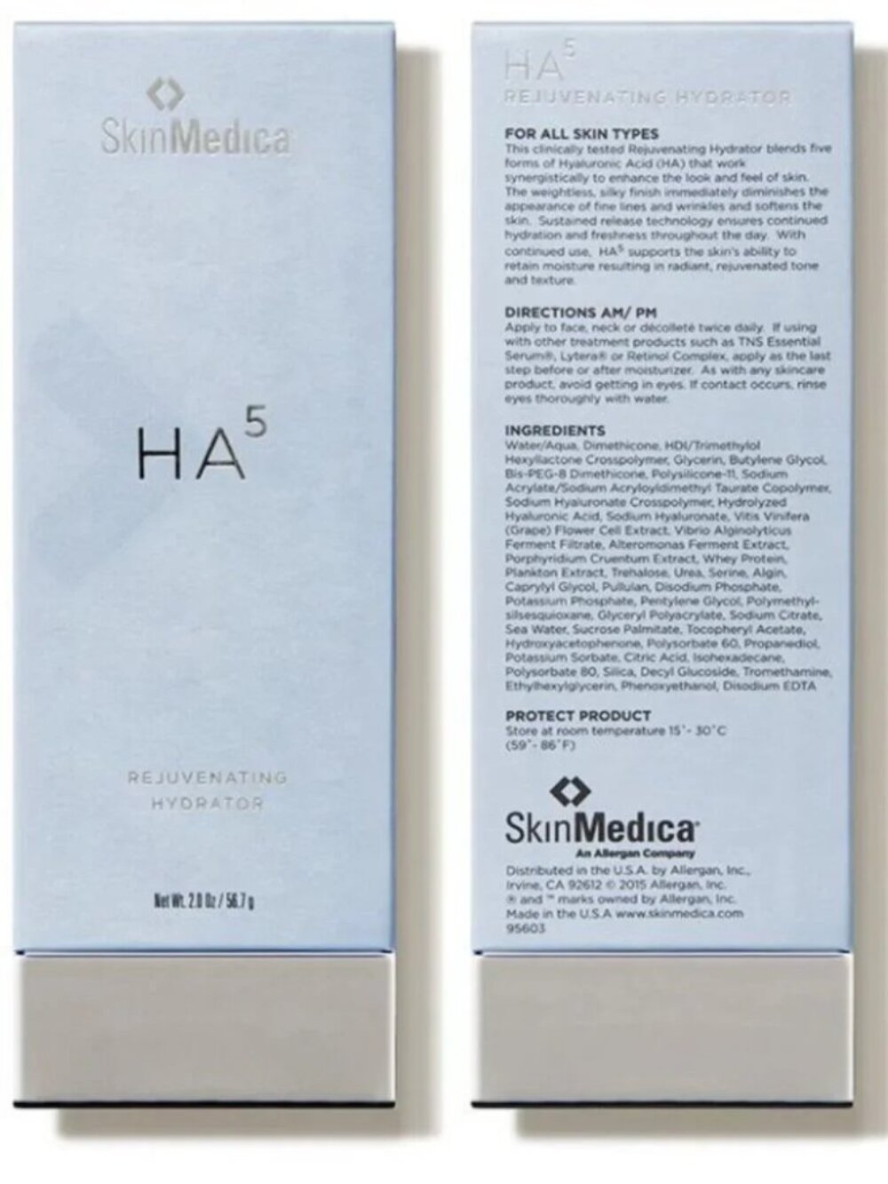 SkinMedica HA5 Rejuvenating Hydrator 2 0z New Sealed Box - Picture 2 of 4